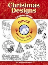 Christmas Designs CD-ROM and Book (Dover Electronic Clip Art) by Dover