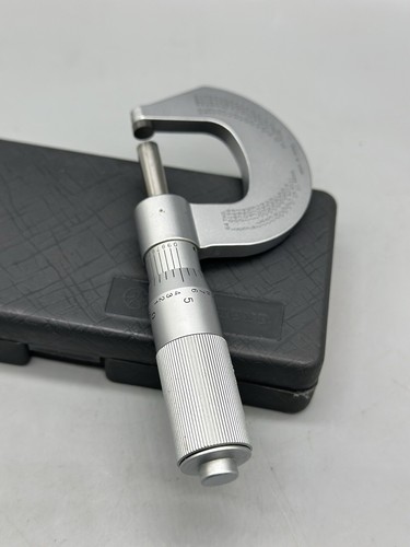 Mitutoyo Micrometer 0-1" .0001" Code No. 101-117 M225-1" In Case / Made In Japan - Picture 4 of 15