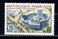 TIMBRE FRANCE NEUF SANS CHARNIERE  N°1402   **  MAISON DE LA RADIO TELEVISION