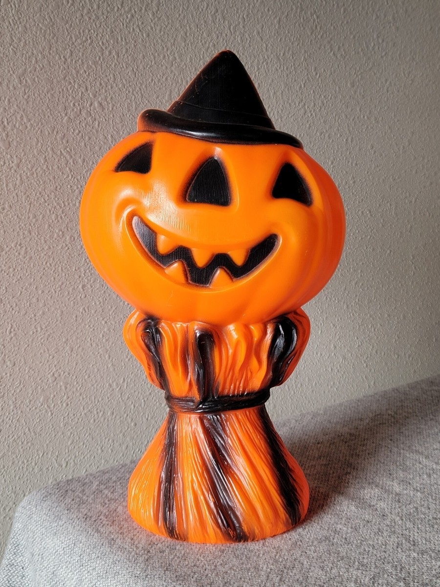 VTG 1969 EMPIRE Haystack HALLOWEEN Jack-o-Lantern/Pumpkin Light-Up