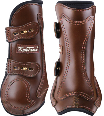 KenTaur Ledergamaschen Roma NL tobacco Pony