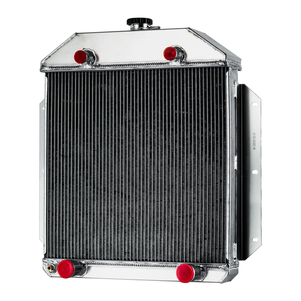 4 Row Radiator For 1949-1953 Ford Wagon Sedan Victoria Flathead Configuration V8 Foto 2 de 4