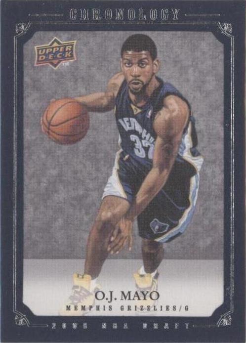 2007-08 Upper Deck Chronology - O.J. Mayo #253 - 1 of 2