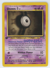 Unown [U] 51/75 - Neo Discovery 1st Edition - Game Nerdz