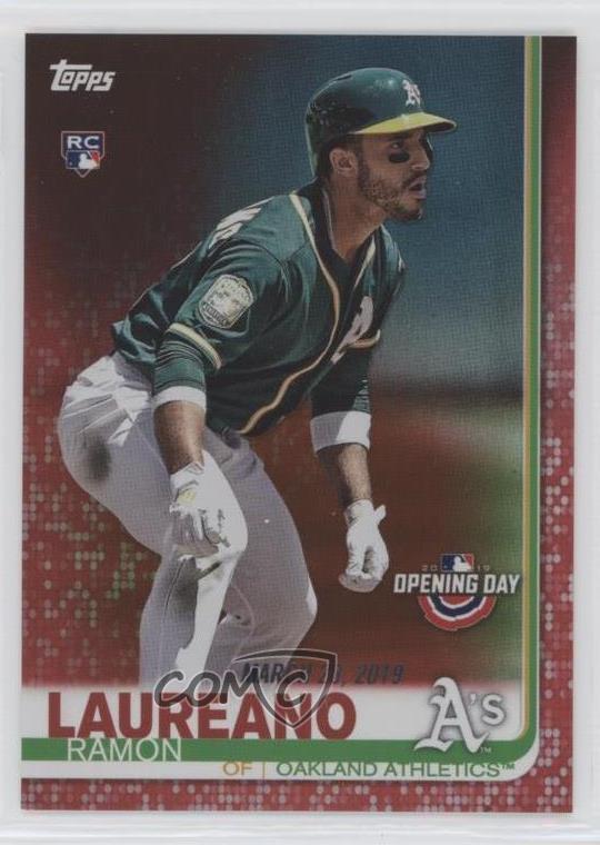 2019 Topps Opening Day Red Foil Ramon Laureano #160 Rookie RC