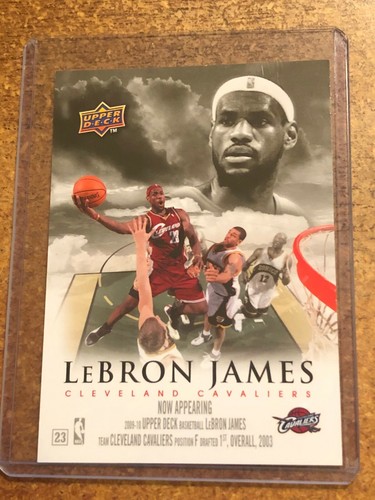 LeBron James #NA-8 2009 Upper Deck Now Appearing card