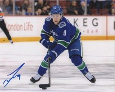 Vancouver Canucks Brendan Leipsic Signed Autographed 8x10 NHL Photo COA A1