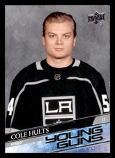 2020-21 Upper Deck #724 Cole Hults Young Guns RC
