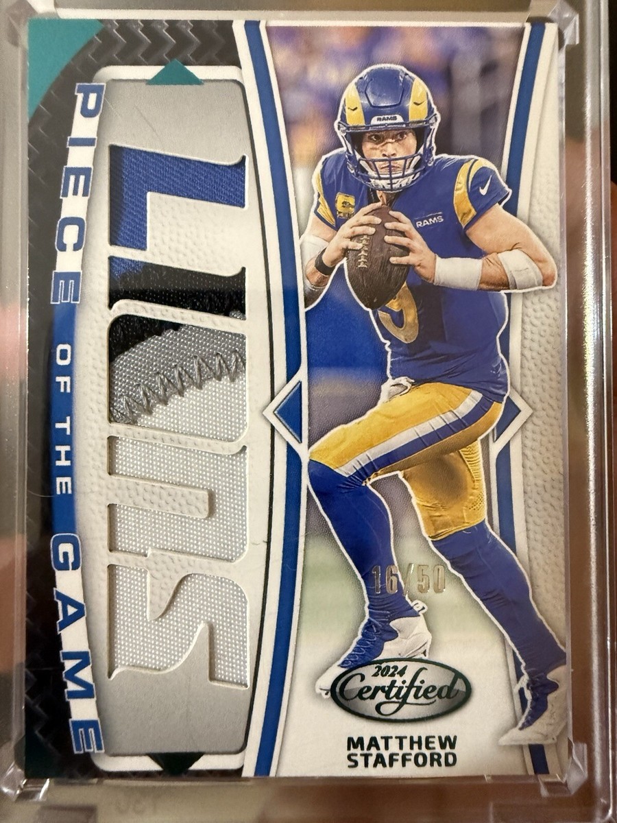 2024 Panini Certified - Piece of the Game Relics Matthew
