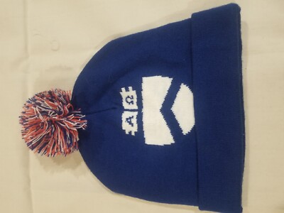COLLEGE SORORITY Knit Beanie Slouch Stocking Skull ALPHA OMEGA Hat Cap Pom Cuff