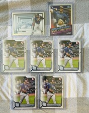 2022 Bowman Wander Franco RC Lot (7) - 5 base, Bowman in 3D, ROTY Favorites 
