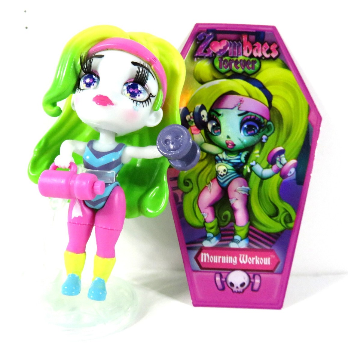Spin Master Zombaes Zombie Forever Doll Mourning Workout Figure