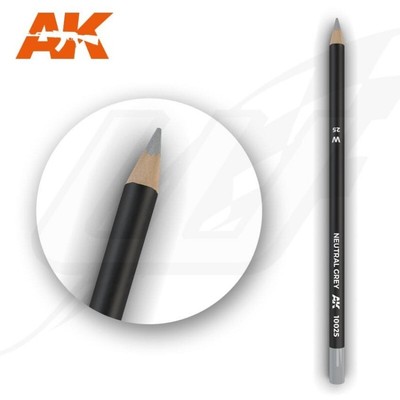[FR] AK INTERACTIVE Watercolor Pencil Neutral Grey (Box - 5 units) - AK10025-5