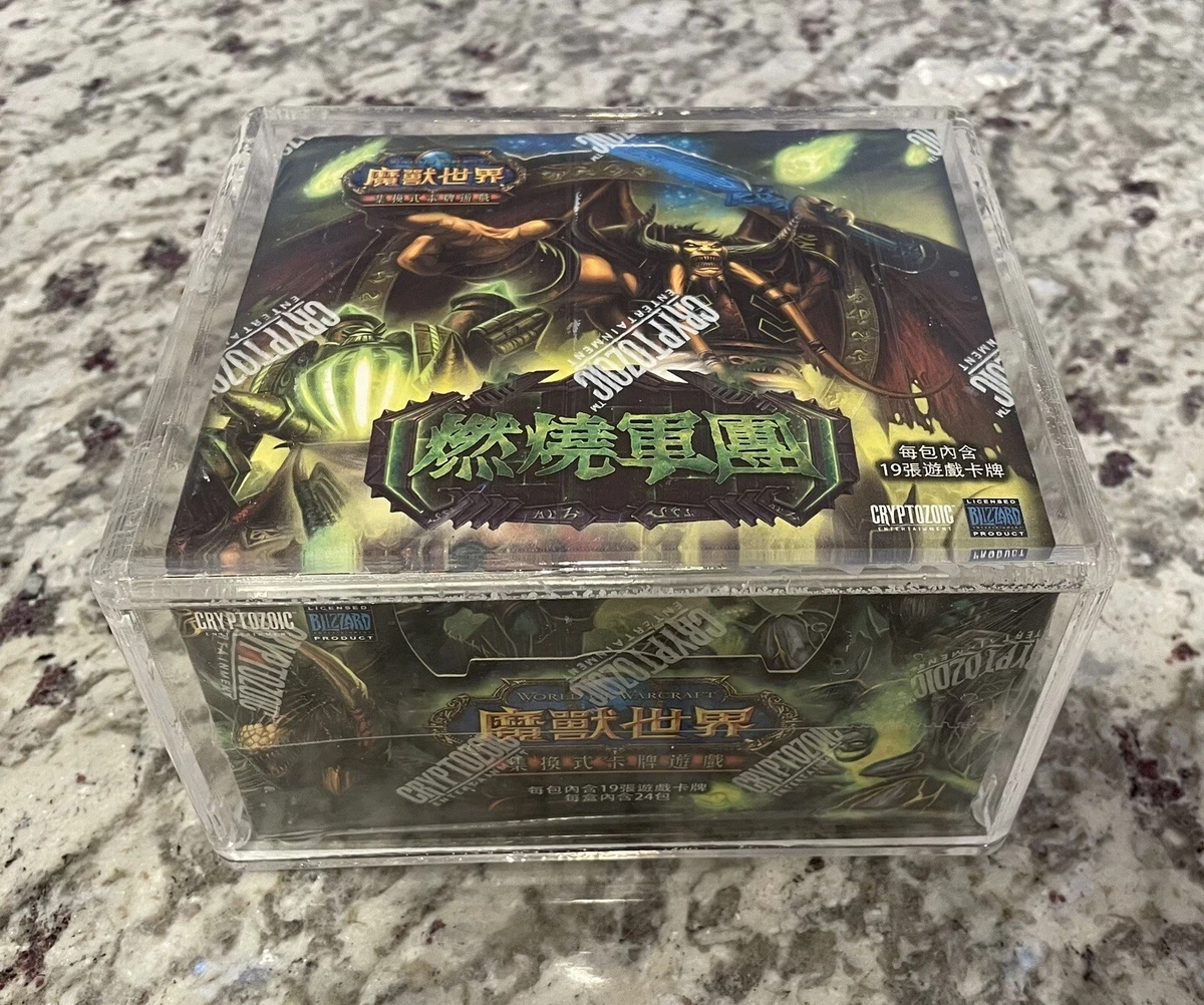 World of Warcraft TCG Sealed Collectible Card Game Packs for sale