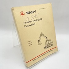 Sany Hydraulic Bagger SY215C SY235C SY335C Operating Instructions Maintenance