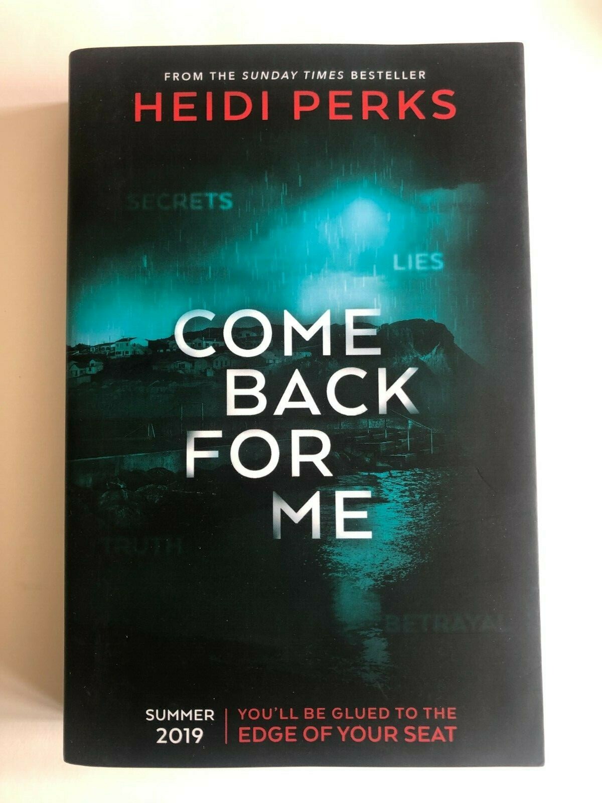 COME BACK FOR ME by HEIDI PERKS - CENTURY - 2019 - P/B - *PROOF*
