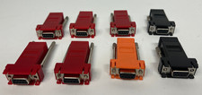 Lot of 8 x Serial Adapter Ethernet to Console RJ45-F/DB9-F DB-9 F to RJ-45 F