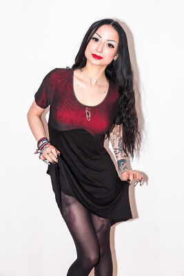 Kleid, Minikleid, Dress, Maria, Sommer, Gothic, Vive, Rockabilly, 366, Gr. S-L