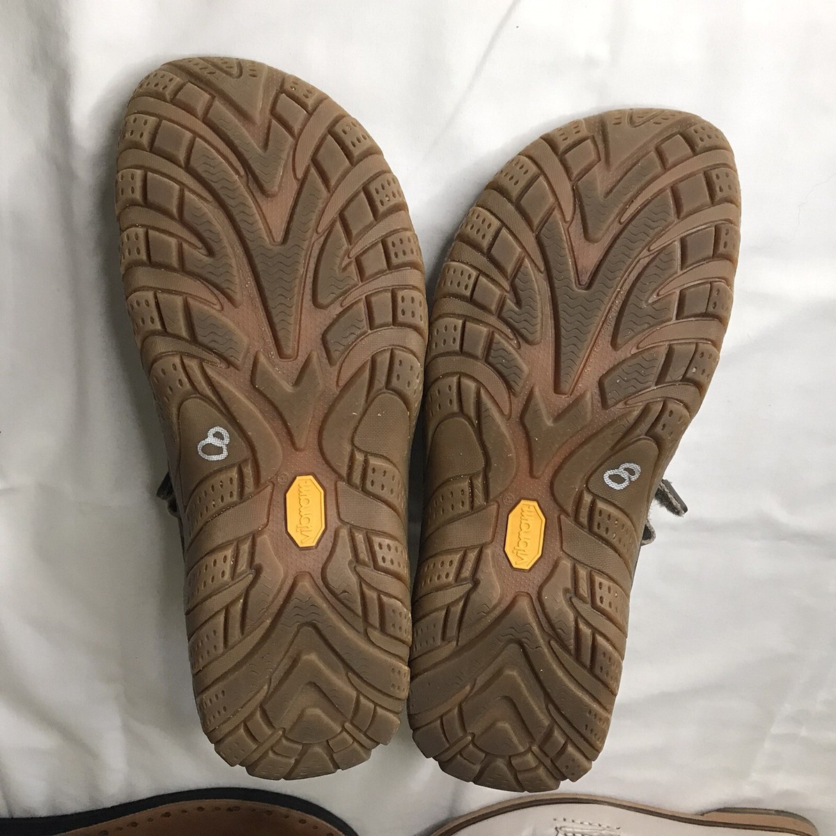 Merrell Mens Continuum Tan Vibram Sole Hiking Hook & Loop  display picture 2