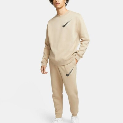 nike oatmeal cargo joggers