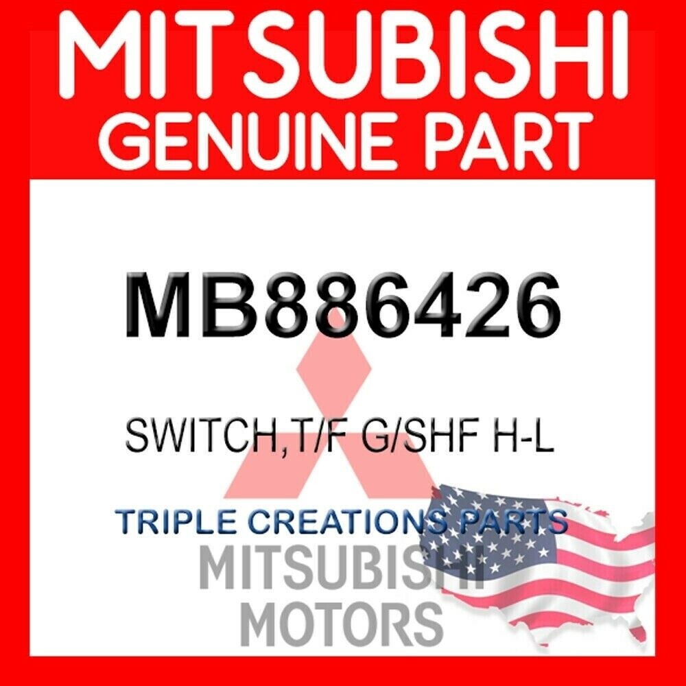 Genuine Mitsubishi Switch T/F G/Shf H-L MB886426 OEM | eBay