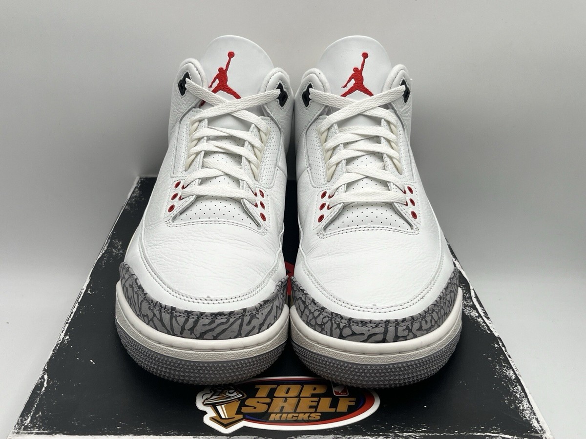Air Jordan 3 White Cement Reimagined 2023 Size 12.5 Used Rare