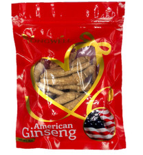 Hand-selected A Grade American Ginseng Small Thin-Short Size 4oz, 8oz, 1lb Bag 