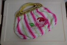 Banana Republic Wooden Handle Bag