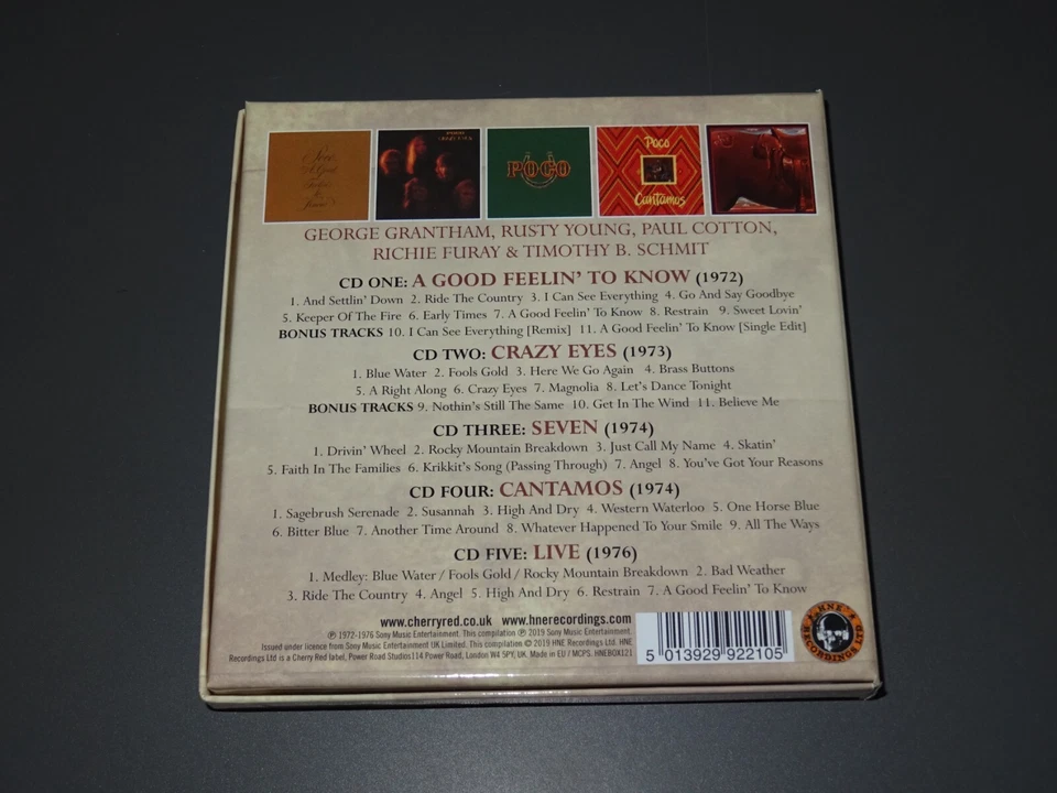 POCO - THE EPIC YEARS 1972-1976 / HNE 5-CD-BOX-SET 2019 (MINT-) - Bild 2 von 3