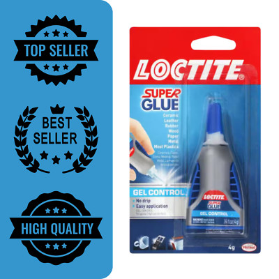 Loctite Super Glue Ultra Gel Control, 0.14 Fl Oz, 1 Bottle