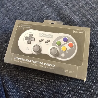 8BITDO SF30 PRO GAMEPAD DISCONTINUED RARE - NEW | eBay
