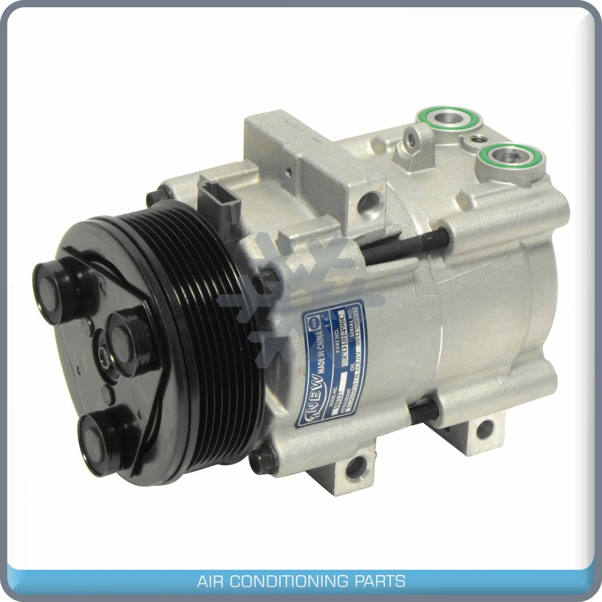 GEGOCOMP A/C Compressor Kit For Ford Econoline E150-450 Super Duty (FS10 Style)
