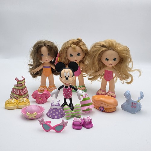Fisher Price Snap N Style Dolls And Accessories Lot, Dolls Clothing Shoes Hats