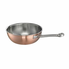 Schulte-Ufer Sauteuse De Luxe i, Stielkasserolle, Stieltopf Edelstahl, 20cm, 2L