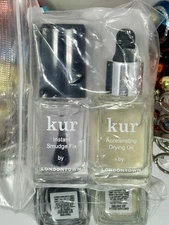 Londontown SOS Salon Staples - Accelerating Drying Oil + Instant Smudge Fix NEW