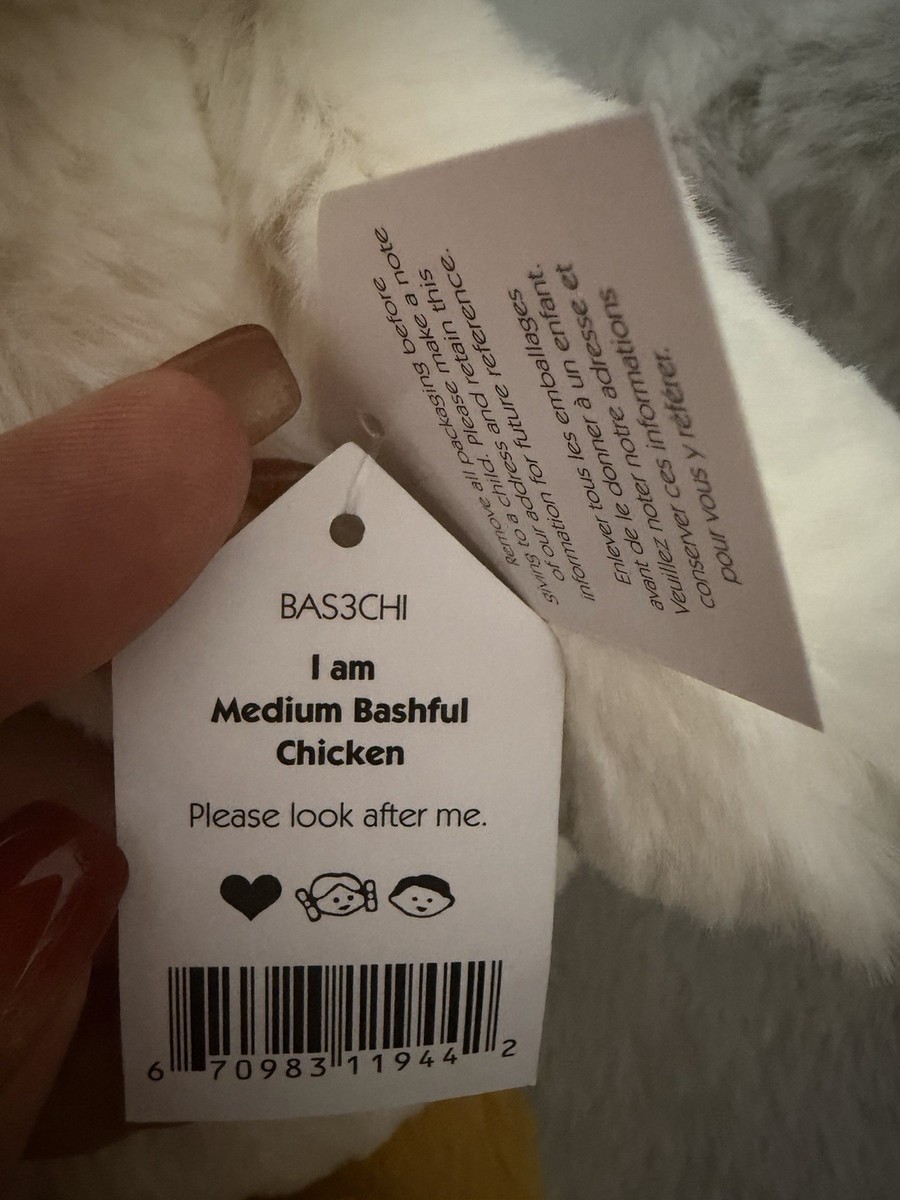 Jellycat Medium Bashful Chicken BNWT *READ* | eBay