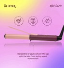 Glister Mini Curls Travel Curling Iron NEW in Package, 3/4” Barrel — photo 3