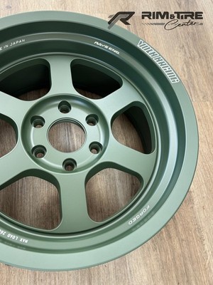 Volk Racing TE37XT M-Spec 18x9 -1 6x135 Matte Dark Green (Set of 4) WVDOW-01UM