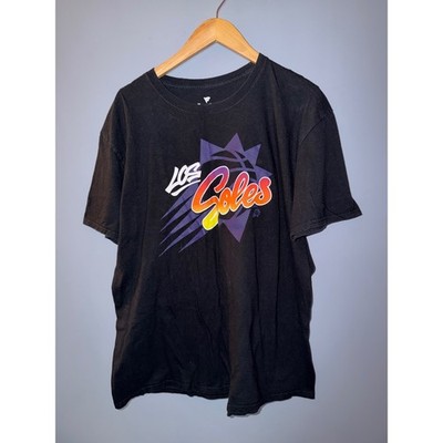 Fanatics Phoenix Suns Los Soles NBA Graphic T-Shirt Mens XL Black Short Sleeve