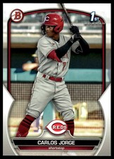 2023 Bowman #BP-120 Carlos Jorge Prospects