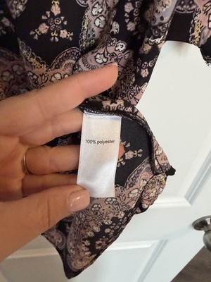 Maurice's Women's Floral Blouse, Size XXL Short Sleeves