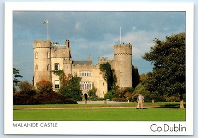 Malahide Castle - Co. Dublin IRELAND 4x6 Postcard