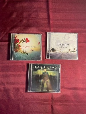 Daughtry CD Lot of 3: Baptized Deluxe Edition, Leave This Town, Daughtry Albums