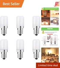 LED Bulbs 2W Warm White E12 Candelabra Base Night Light Refrigerator Dryer