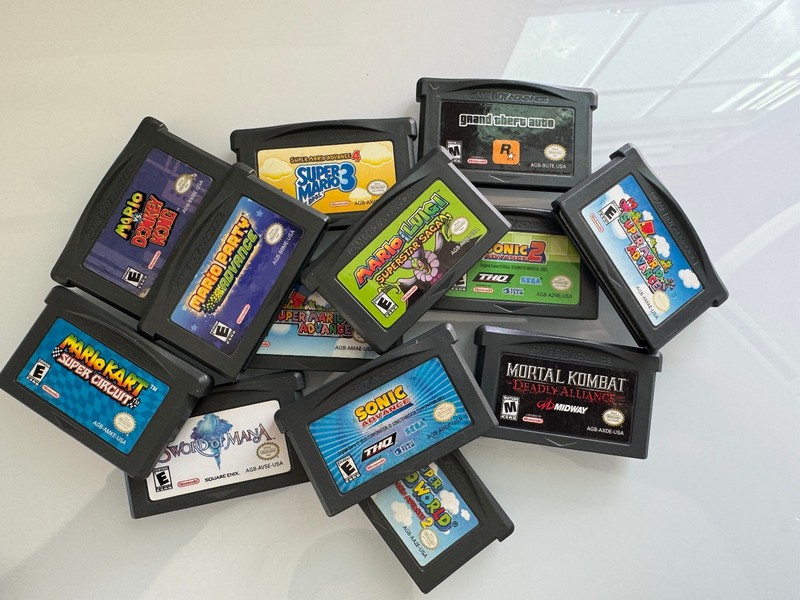 Nintendo Game Boy Advance Games GBA Lot You Pick & Choose! MARIO POKEMON