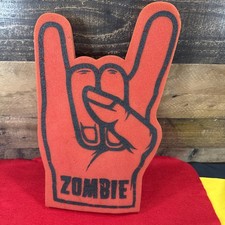 Older Rob Zombie 666 Pentagram Devil Sign Foam Finger