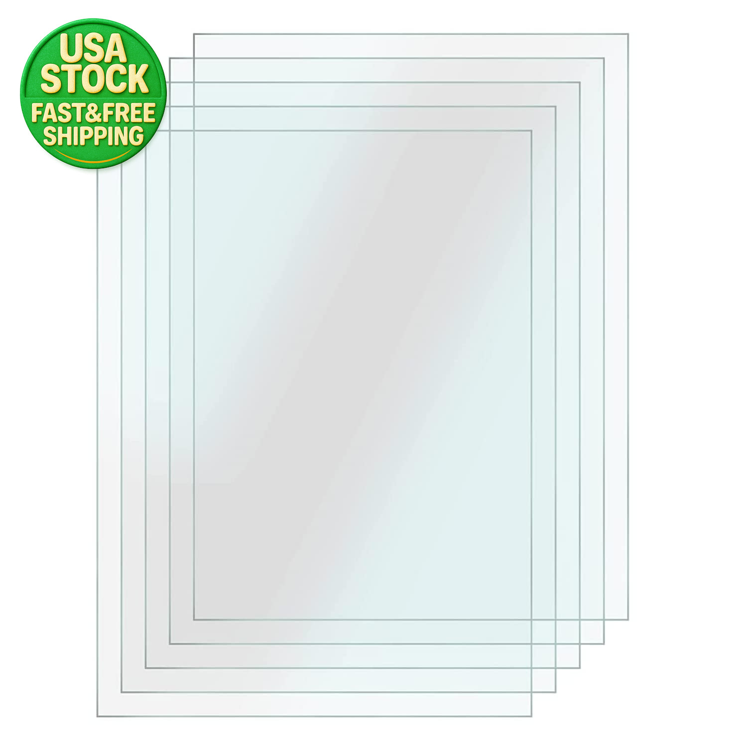 5PCS A4 FEP Film PFA Release Liner for LCD 3D Printers Replacement 273x176mm