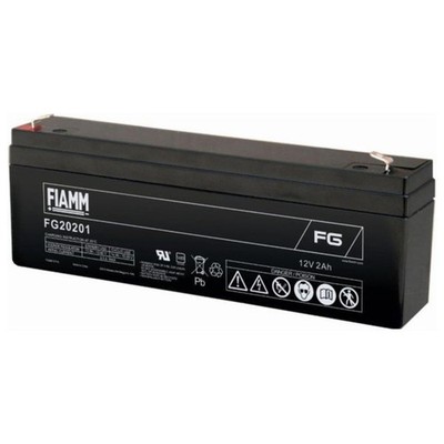 Fiamm  FG20201 12V 2Ah Faston 4,8mm LC-R122R2PG Dryfit A512/2S Genesis NP2.3-12 