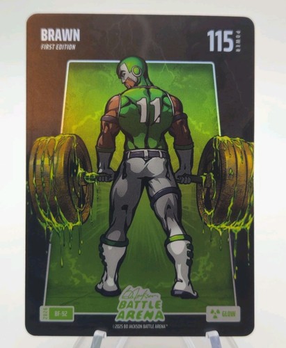 2026 Bo Jackson Battle Arena Ultra Rare Glow Battle Foil “Brawn” A.J. Brown SP