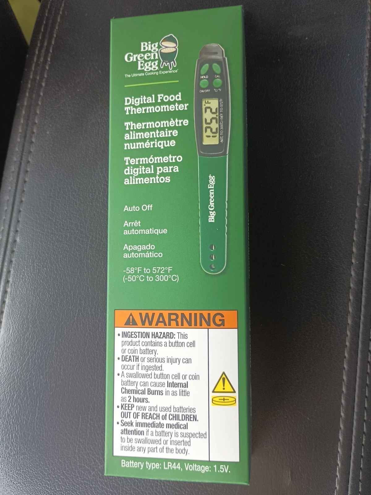 BRAND NEW!! Big Green Egg Digital Food Thermometer PRODUCT#120793 FREE SHIPPING!
Opens in a new wind